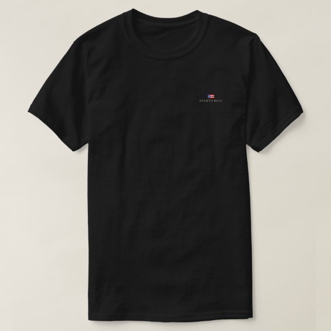 Camiseta Valores de Porto Rico | Compartimos el Pa (Frente do Design)