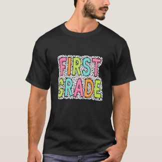 Camiseta Valorização Colorida do Professor do Primeiro Ano
