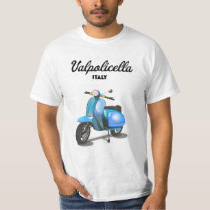 Camiseta Valpolicella Itália pôster de Scooter Arte Impress