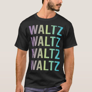 Camiseta Valsa Azul Roxo
