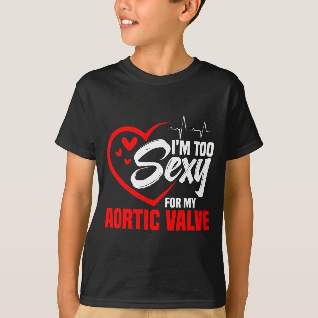 Camiseta Valve Replacement Heart Surgery Aortic Valve Repai (Frente)