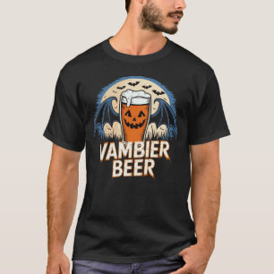 Camiseta Vambier Beer Halloween T-shirt. Hoodie.
