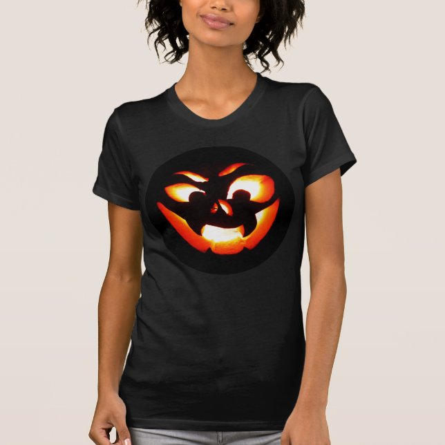 Camiseta Vamire Jack-O-Lanterna (Frente)