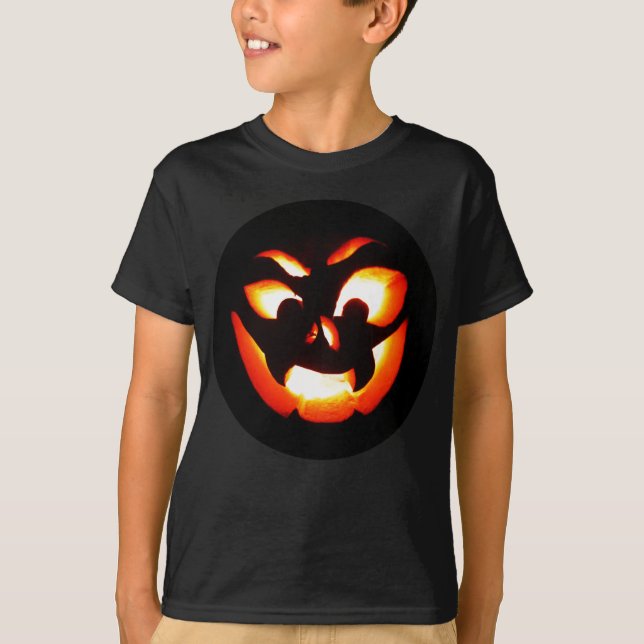 Camiseta Vamire Jack-O-Lanterna (Frente)