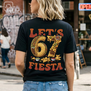 Camiseta Vamos 67 Festa Engraçada Cinco De Mayo Taco Nacho