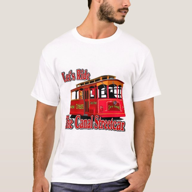 Camiseta Vamos A Caminho Do Canal Streetcar (Frente)
