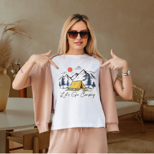 Camiseta Vamos acampar
