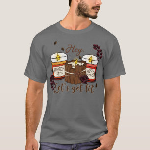 Camiseta Vamos acender velas de queda