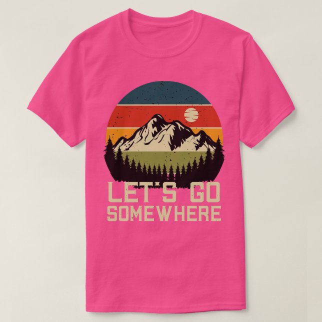 Camiseta Vamos Adventure Mountain Mountainering Hiker (Frente do Design)