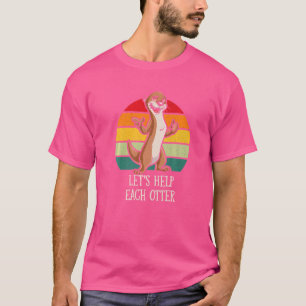 Camiseta Vamos Ajuda Cada Posição Ultramarina De Positivida