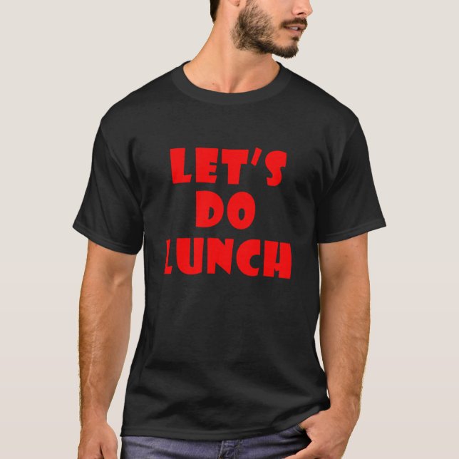 Camiseta Vamos Almoçar 5 (Frente)