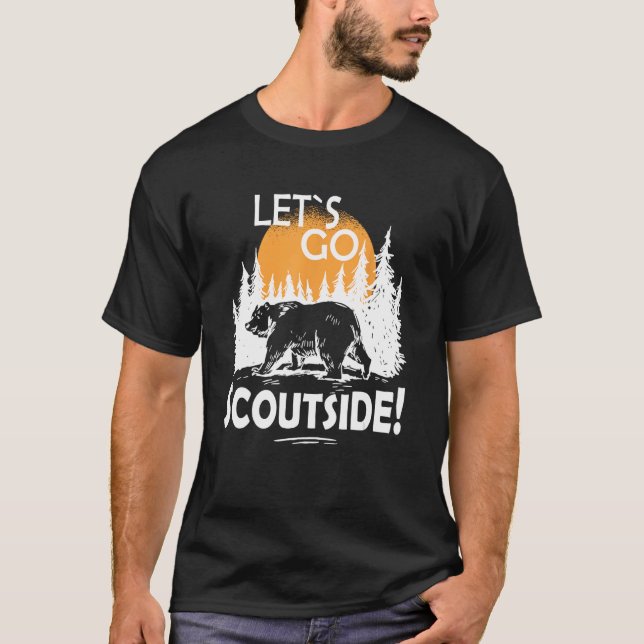Camiseta Vamos Analisar Escoteiros Mestres do Cub (Frente)