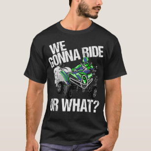 Camiseta Vamos Andar Ou Que Quad Wheeler ATV 4