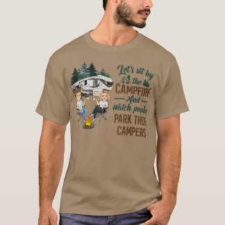 Camiseta Vamos Ao Lado De Campfire E Watch Pessoas Park