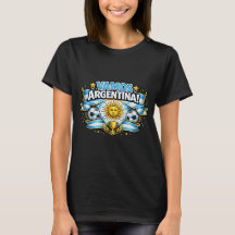 Vamos Argentina Design de Futebol Patriótico | Arg