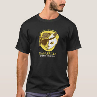 Camiseta Vamos Arrastar Pirata De Gato Gasparilla P