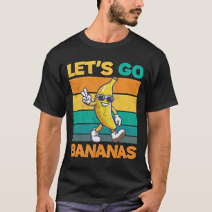 Camiseta Vamos Banana Retro Vintage Funny Legal Banana