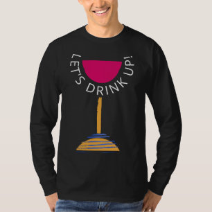 Camiseta Vamos Beber Vinho Tinto