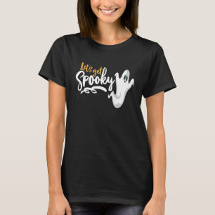 Camiseta Vamos Bonito É Estranho Dizendo Festa Fantasma do