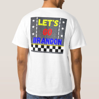 Camiseta Vamos branco de homens vai Brandon T-Shirt
