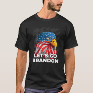 Camiseta Vamos Brandon Branson EUA Flag Branbon Branon Ea