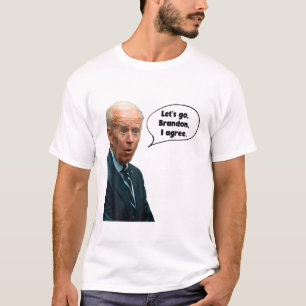 Camiseta Vamos Brandon Eu Concordo Branson Branbon Branbon