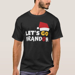 Camiseta Vamos Brandon Fingar O Fato De Natal, Engraçado An