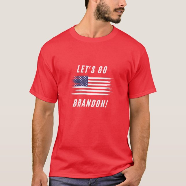 Camiseta Vamos Brandon! T-Shirt FJB (Frente)