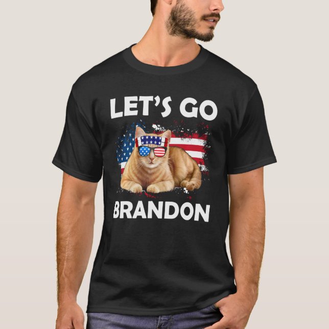 Camiseta Vamos Branson American Flag Vamos Brando (Frente)