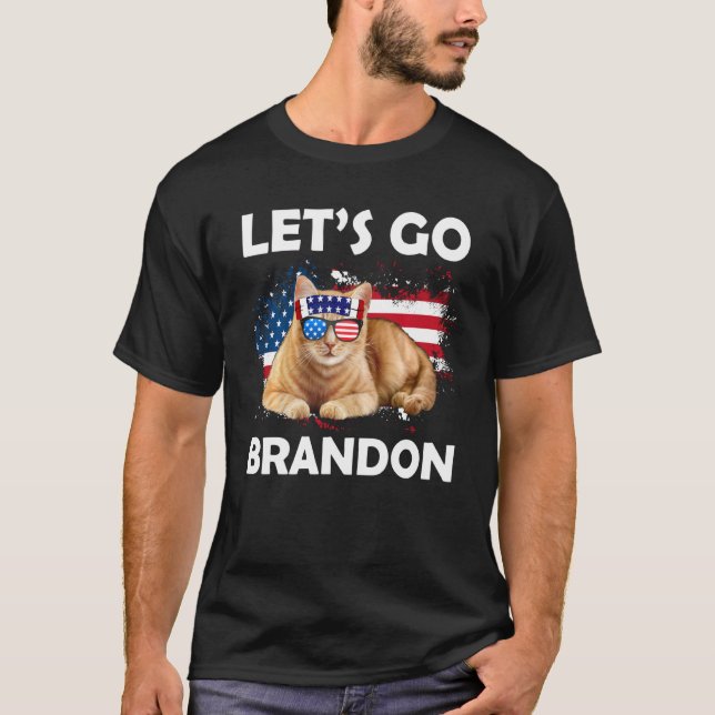 Camiseta Vamos Branson American Flag Vamos Brando (Frente)