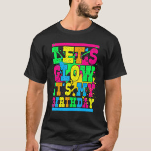 Camiseta Vamos Brilhante É Meu Aniversário Feliz Dia Colori
