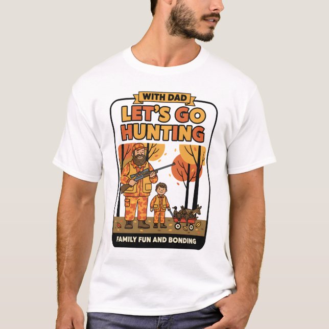 Camiseta Vamos Caçar (Frente)