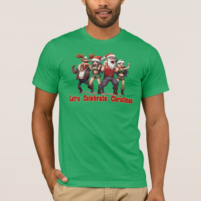 Camiseta Vamos celebrar o Natal (Frente)
