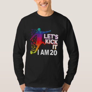 Camiseta Vamos chuta, eu tenho 20