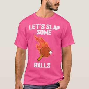 Camiseta Vamos - Colmeia Algumas Bolas Engraçado Tênis Ping