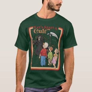 Camiseta Vamos começar um garoto selvagem irônico e esquisi