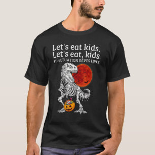 Camiseta Vamos Comer Pontuação De Crianças Salva Vidas Assu