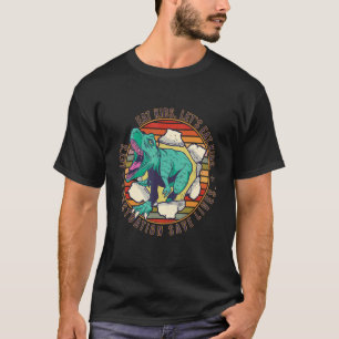 Camiseta Vamos comer Professor Dino Punctuation Salva Vidas