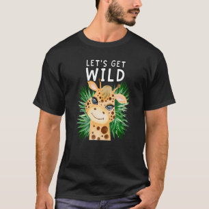 Camiseta Vamos Compre Safari De Animais Selvagens Do Zoo No