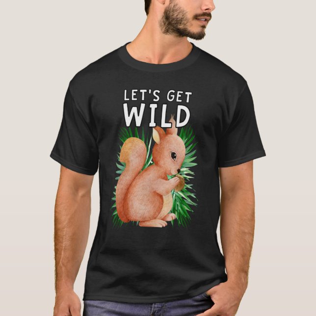 Camiseta Vamos Compre Safari De Animais Selvagens Do Zoo No (Frente)