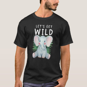 Camiseta Vamos Compre Safari De Animais Selvagens Do Zoo No