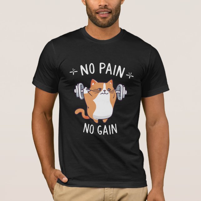 Camiseta Vamos Construir Músculo! Hora do Ginásio! (Frente)