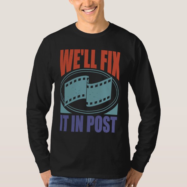Camiseta Vamos Corrigir na Pós-produção (Frente)