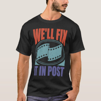 Camiseta Vamos Corrigir na Pós-produção