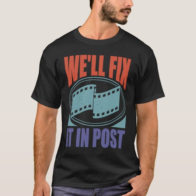 Camiseta Vamos Corrigir na Pós-produção (Frente)