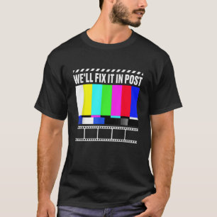 Camiseta Vamos Corrigir No Pós Produtor De Cinema Diretor D