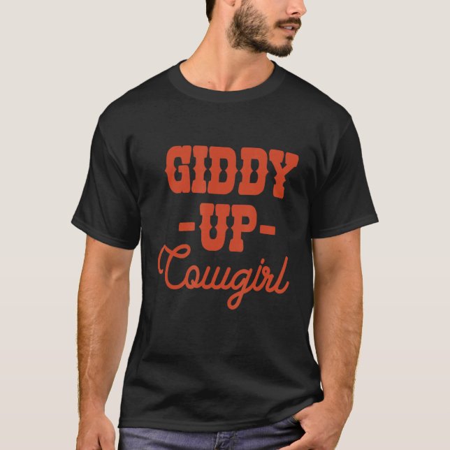 Camiseta Vamos Cowgirl (Frente)