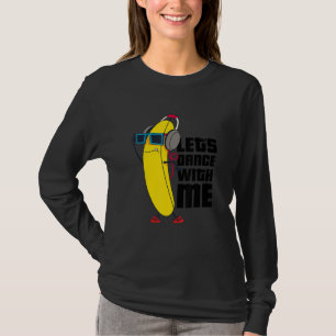 Camiseta Vamos Dança Comigo Projetos Gráficos De Banana Div
