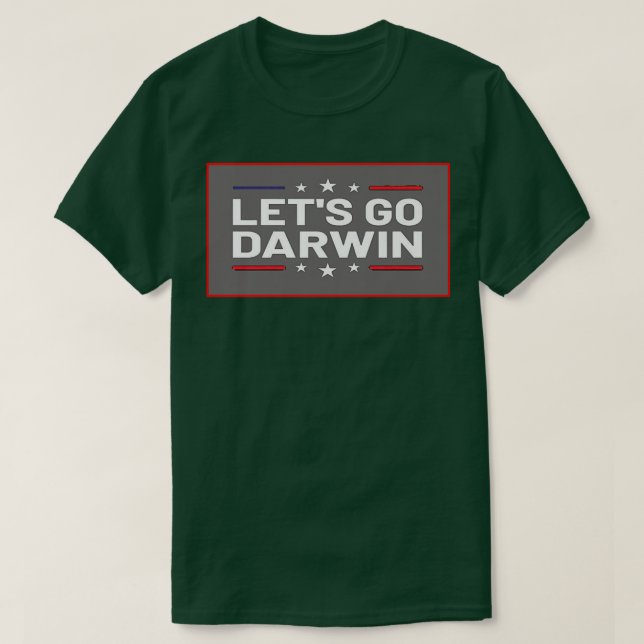 Camiseta Vamos Darwin Premium (Frente do Design)
