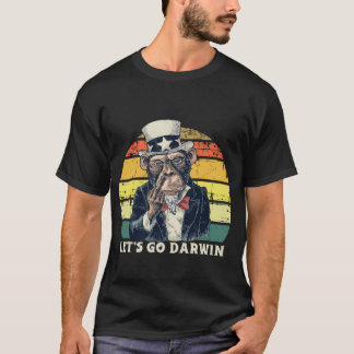Camiseta Vamos Darwin Retro Gift